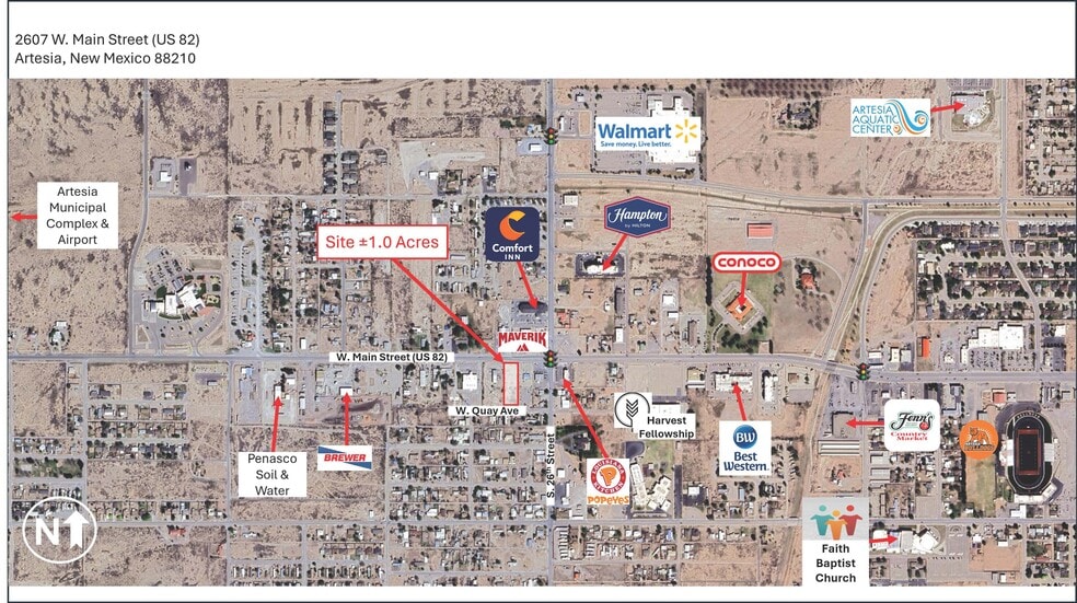 2607 Main st, Artesia, NM for sale - Building Photo - Image 2 of 3