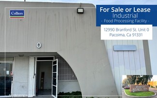 Plus de détails pour 12990 Branford St, Pacoima, CA - Industriel/Logistique à louer