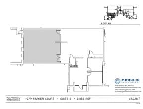 1899 Parker Ct, Stone Mountain, GA for lease Floor Plan- Image 1 of 1