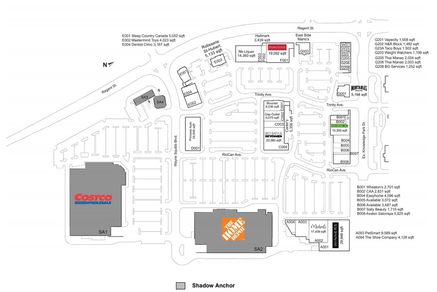 9 Riocan Ave, Fredericton, NB à louer - Plan de site - Image 1 de 1