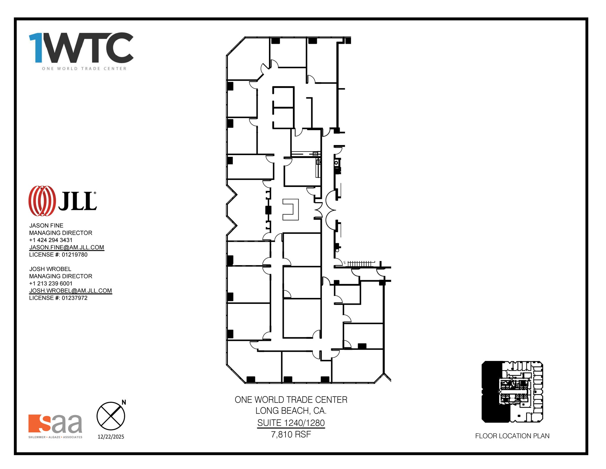 1 World Trade Ctr, Long Beach, CA for lease Floor Plan- Image 1 of 1