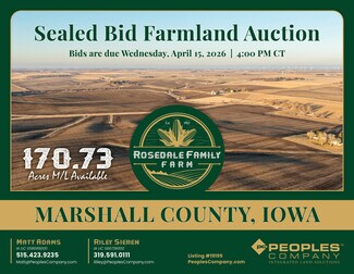 Plus de détails pour 00 Iowa Highway 330, Albion, IA - Terrain à vendre