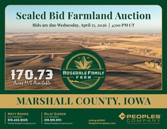 More details for 00 Iowa Highway 330, Albion, IA - Land for Sale