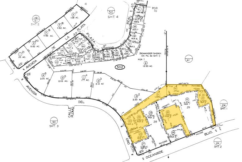 4170 Oceanside Blvd, Oceanside, CA à louer - Plan cadastral - Image 3 de 3