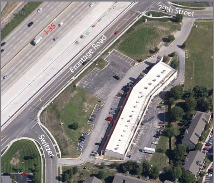 7900 Frontage Rd, Overland Park, KS for lease - Aerial - Image 3 of 3