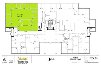 100 Eagle Rock Ave, East Hanover, NJ for lease Floor Plan- Image 1 of 4