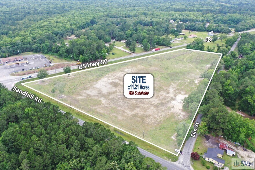 166 US 80, Guyton, GA à vendre - Aérien - Image 2 de 10