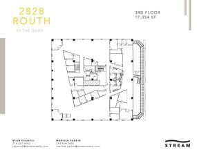 2828 Routh St, Dallas, TX for lease Floor Plan- Image 1 of 1