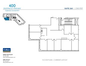 400 Inverness Pky, Englewood, CO à louer Plan d’étage- Image 1 de 1