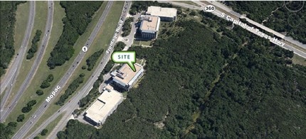 3711 S Mopac Expy, Austin, TX - AERIAL  map view