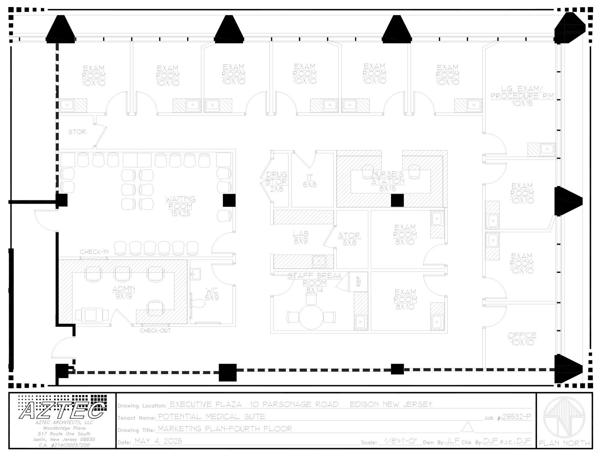 10 Parsonage Rd, Edison, NJ for lease Floor Plan- Image 1 of 1