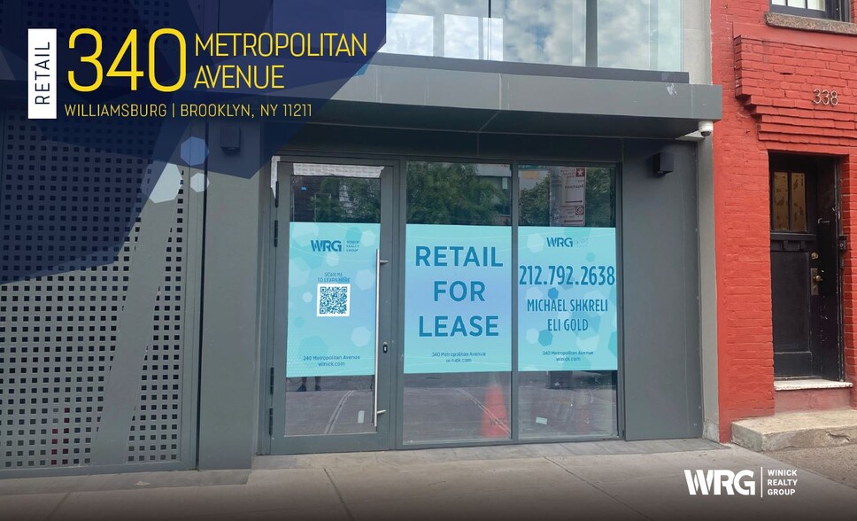 340 Metropolitan Ave, Brooklyn, NY for lease - Building Photo - Image 1 of 3