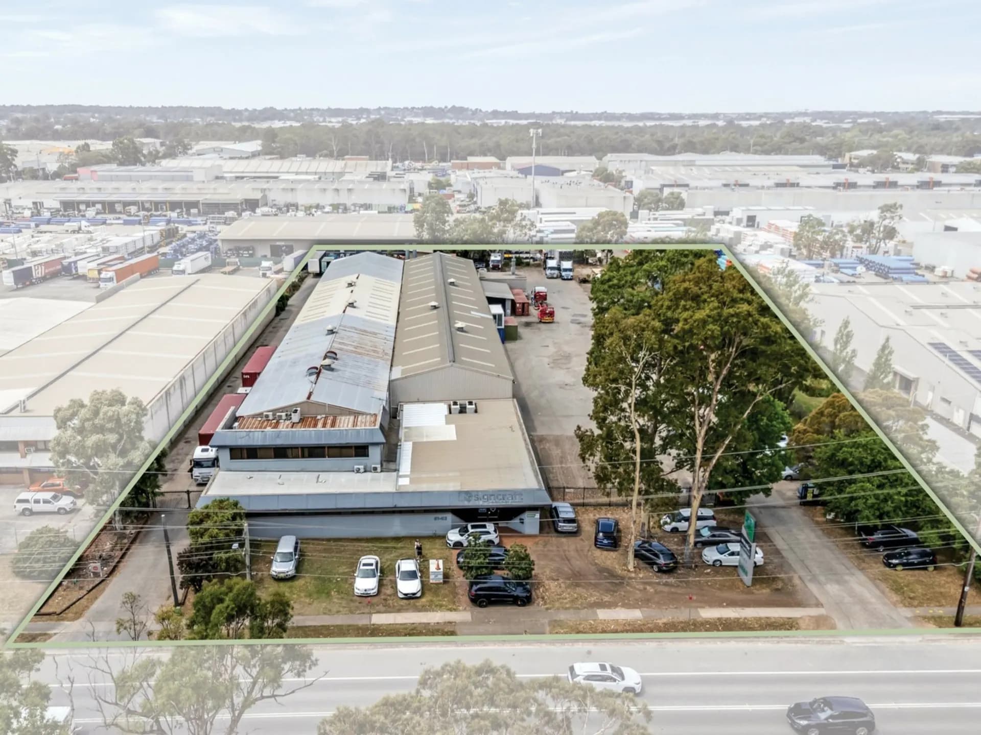 61-63 Governor Macquarie Dr, Chipping Norton for lease Aerial- Image 1 of 9