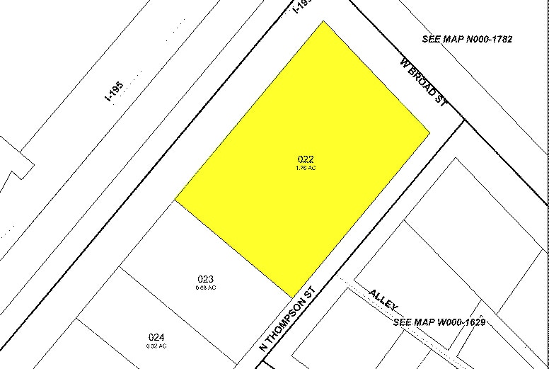 3511 W Broad St, Richmond, VA à louer - Plan cadastral - Image 2 de 5