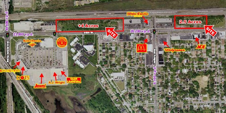 9507 E 95th St, Chicago, IL à vendre - Aérien - Image 2 de 3