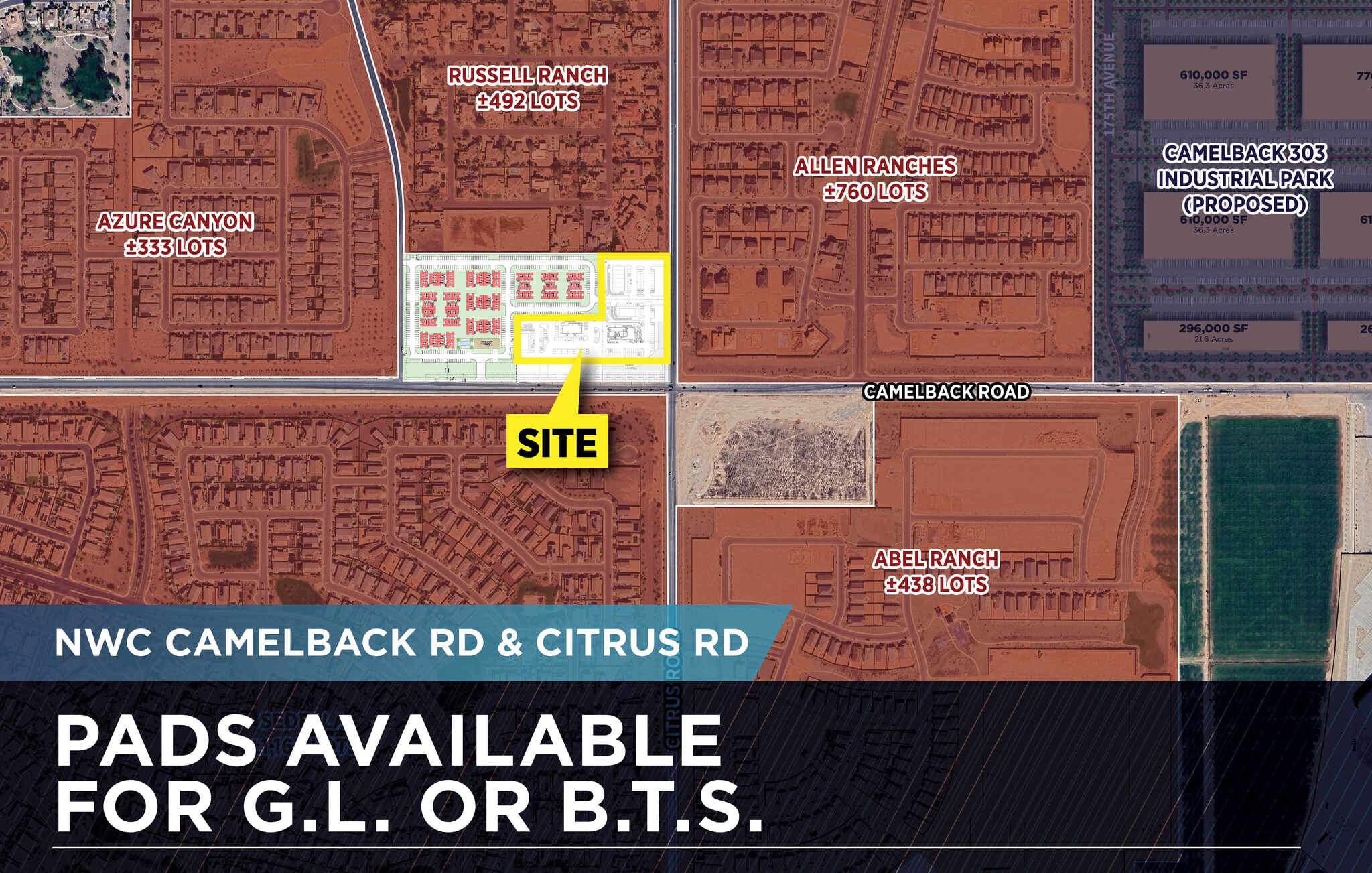 NWC Camelback Road & Citrus Road, Litchfield Park, AZ for lease Building Photo- Image 1 of 3