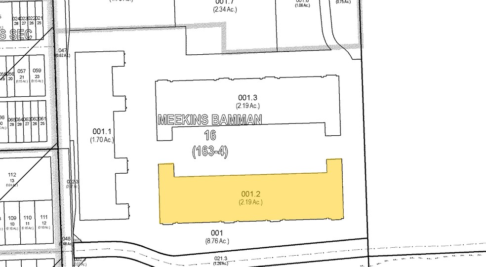 3860-3890 Pembroke Rd, Hollywood, FL à louer - Plan cadastral - Image 2 de 11