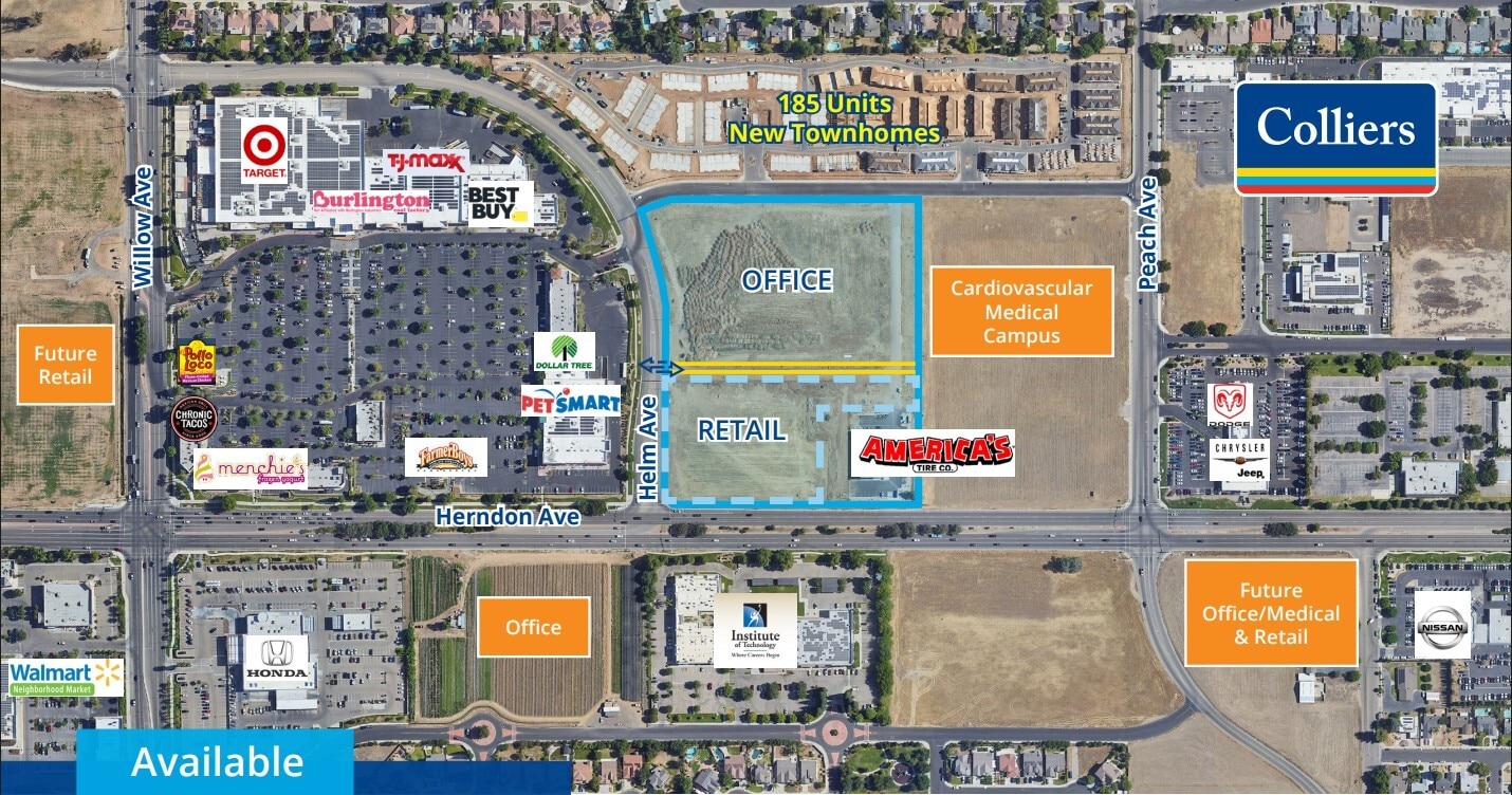 NEC Herndon & Helm Ave, Clovis, CA for lease Primary Photo- Image 1 of 5