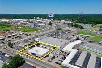 5390 Fox Plaza Dr, Memphis, TN - Aerial map view