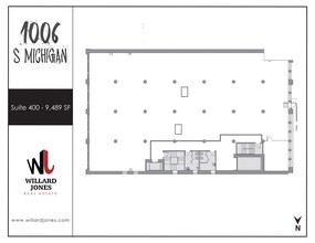 1006 S Michigan Ave, Chicago, IL à louer Plan d  tage- Image 1 de 9