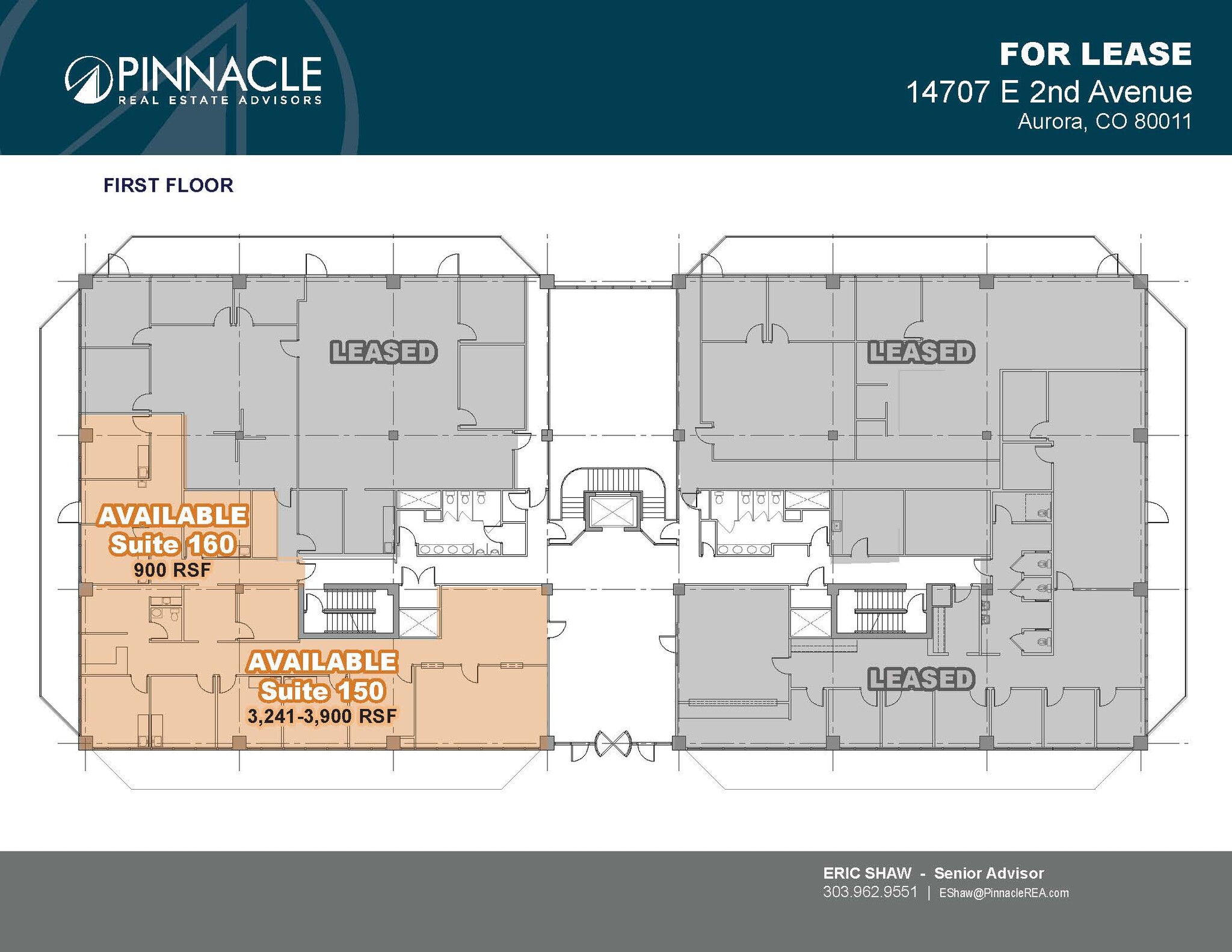 14707 E 2nd Ave, Aurora, CO à louer Plan d  tage- Image 1 de 1