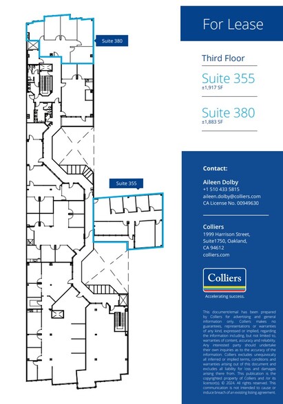 1936 University Ave, Berkeley, CA for lease - Floor Plan - Image 3 of 3