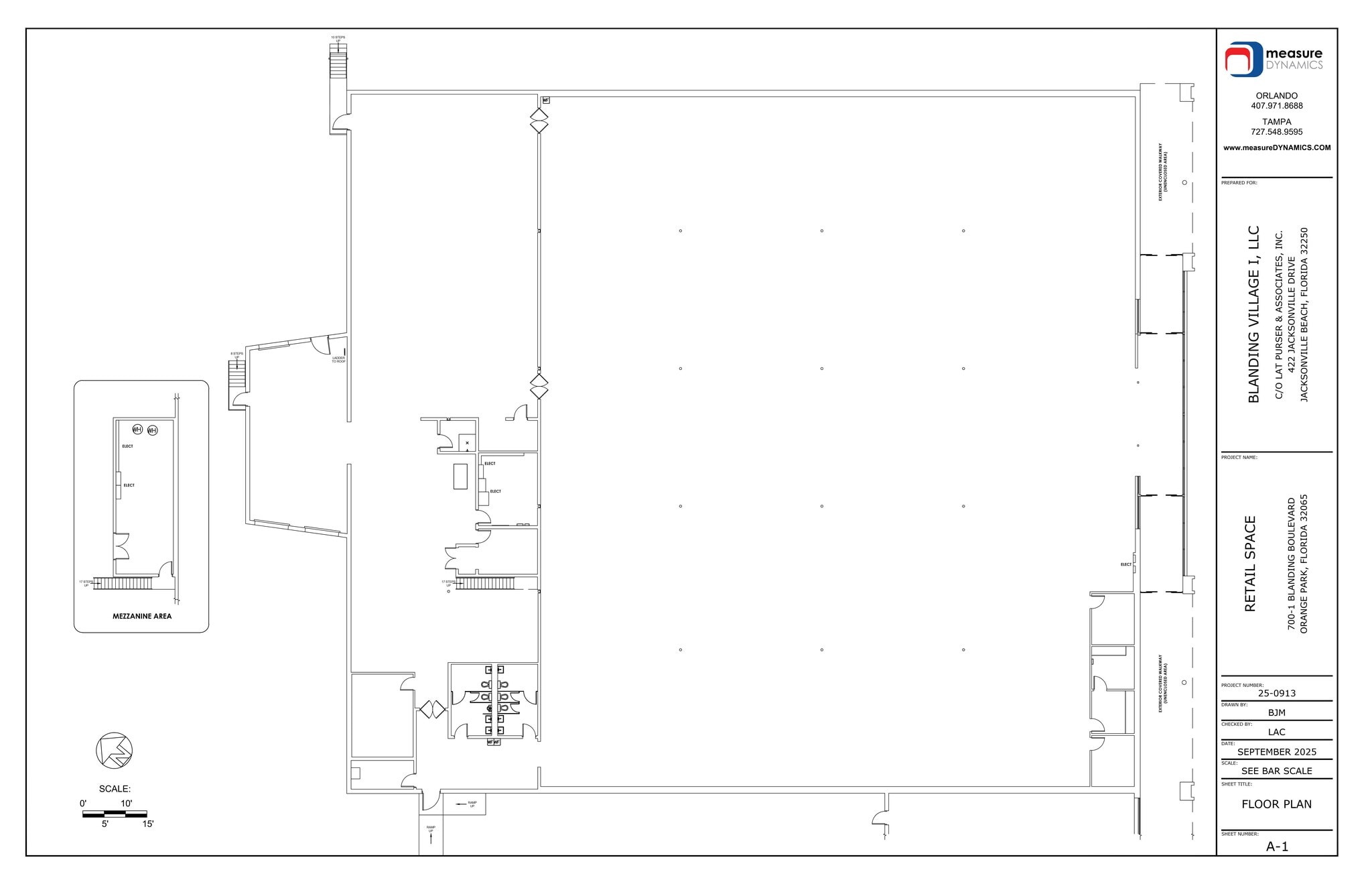700-716 Blanding Blvd, Orange Park, FL à louer Plan de site- Image 1 de 1