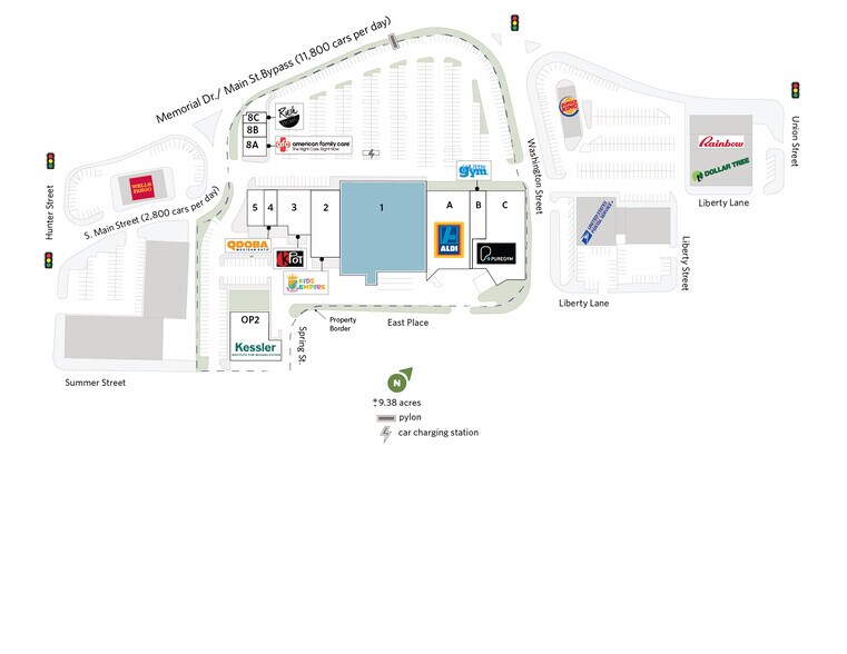 2-4 Memorial Dr, Lodi, NJ à louer - Plan de site - Image 3 de 10