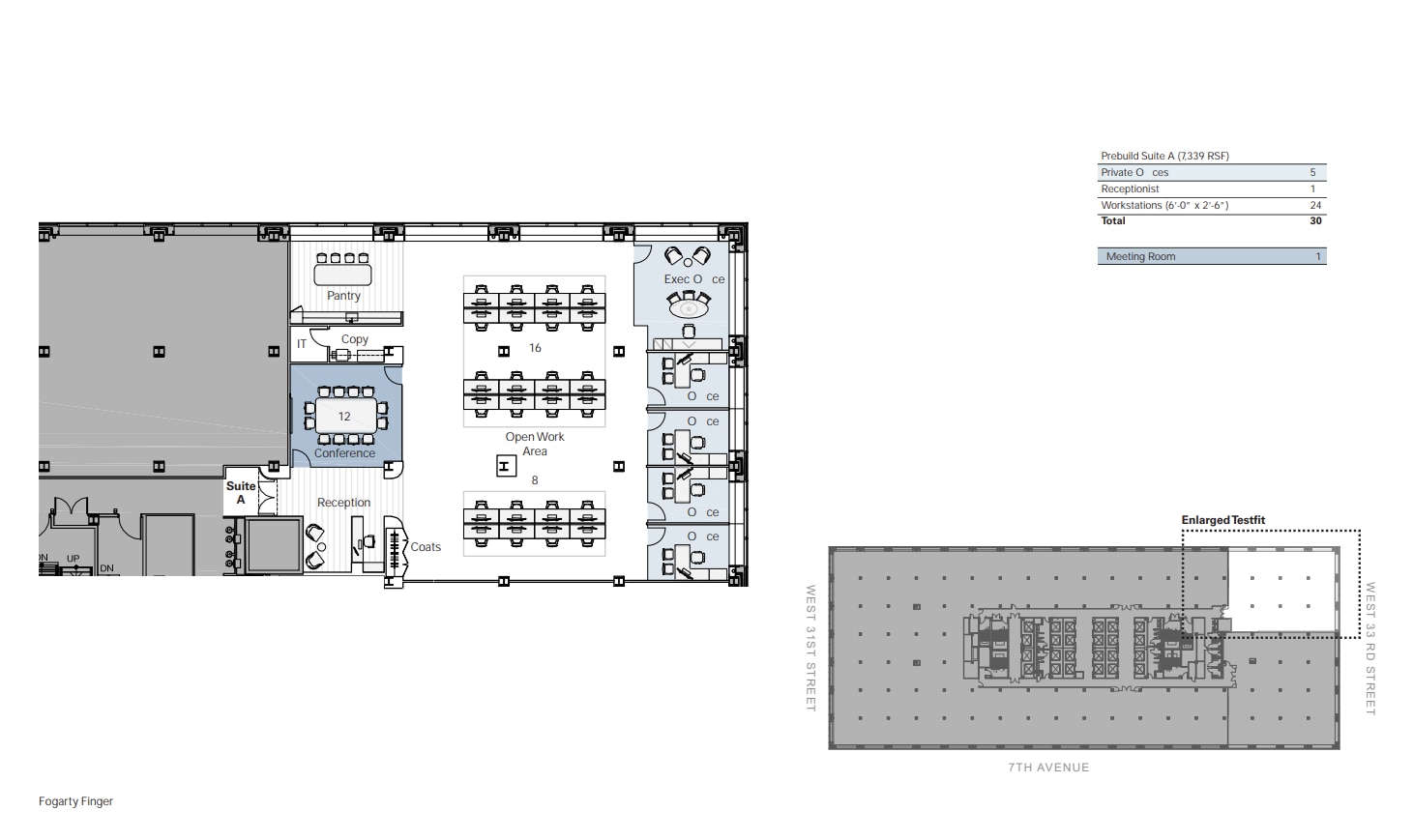 PENN 2, New York, NY for lease Floor Plan- Image 1 of 2