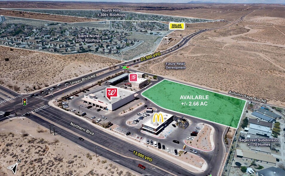 Unser Blvd NE, Rio Rancho, NM à vendre - Photo du bâtiment - Image 2 de 5