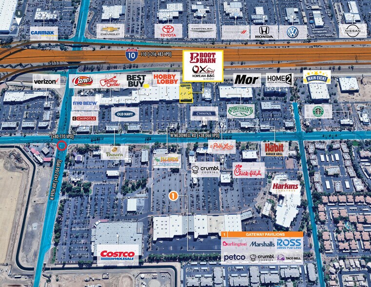 10105 W McDowell Rd, Avondale, AZ à vendre - Photo du bâtiment - Image 2 de 7