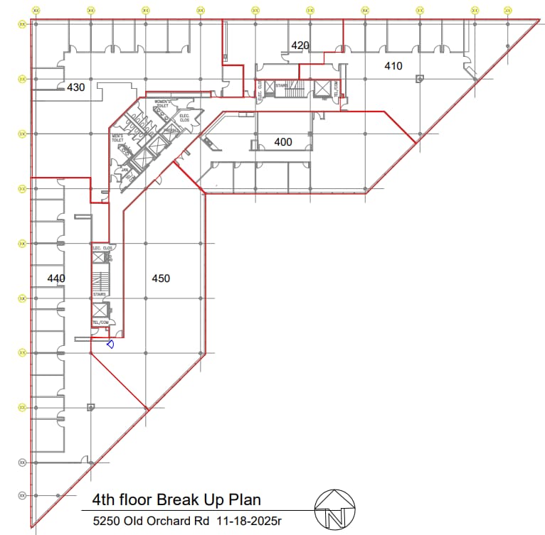 5202 Old Orchard Rd, Skokie, IL for lease Floor Plan- Image 1 of 7