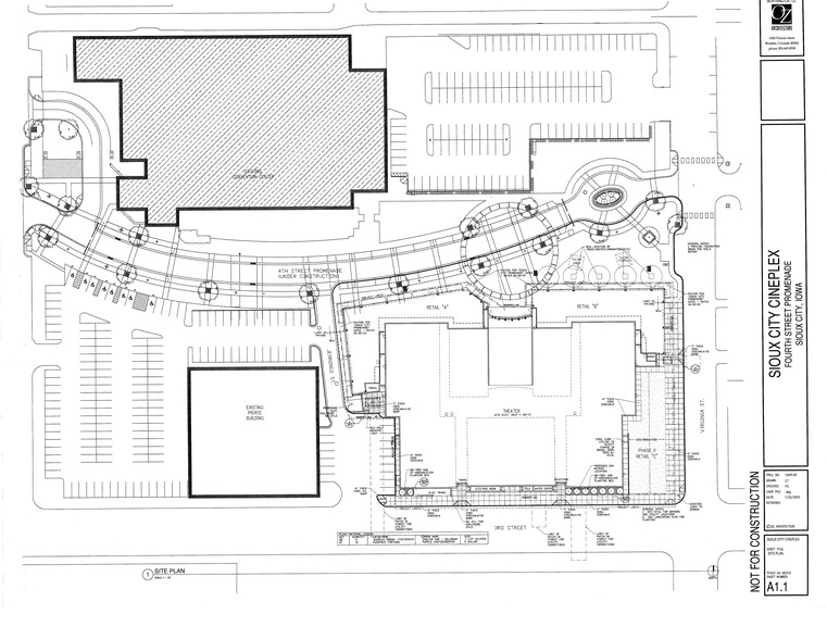 900-924 4th St, Sioux City, IA à louer - Plan de site - Image 2 de 12