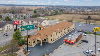 150 Lovers Ln, Franklin, IN - Aérien  Vue de la carte