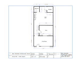 7768 Cumming Hwy, Canton, GA à louer Plan d’étage- Image 1 de 1