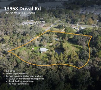 Plus de détails pour 13958 Duval Rd, Jacksonville, FL - Terrain à vendre