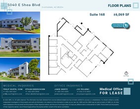 5010 E Shea Blvd, Scottsdale, AZ à louer Plan d’étage- Image 1 de 1