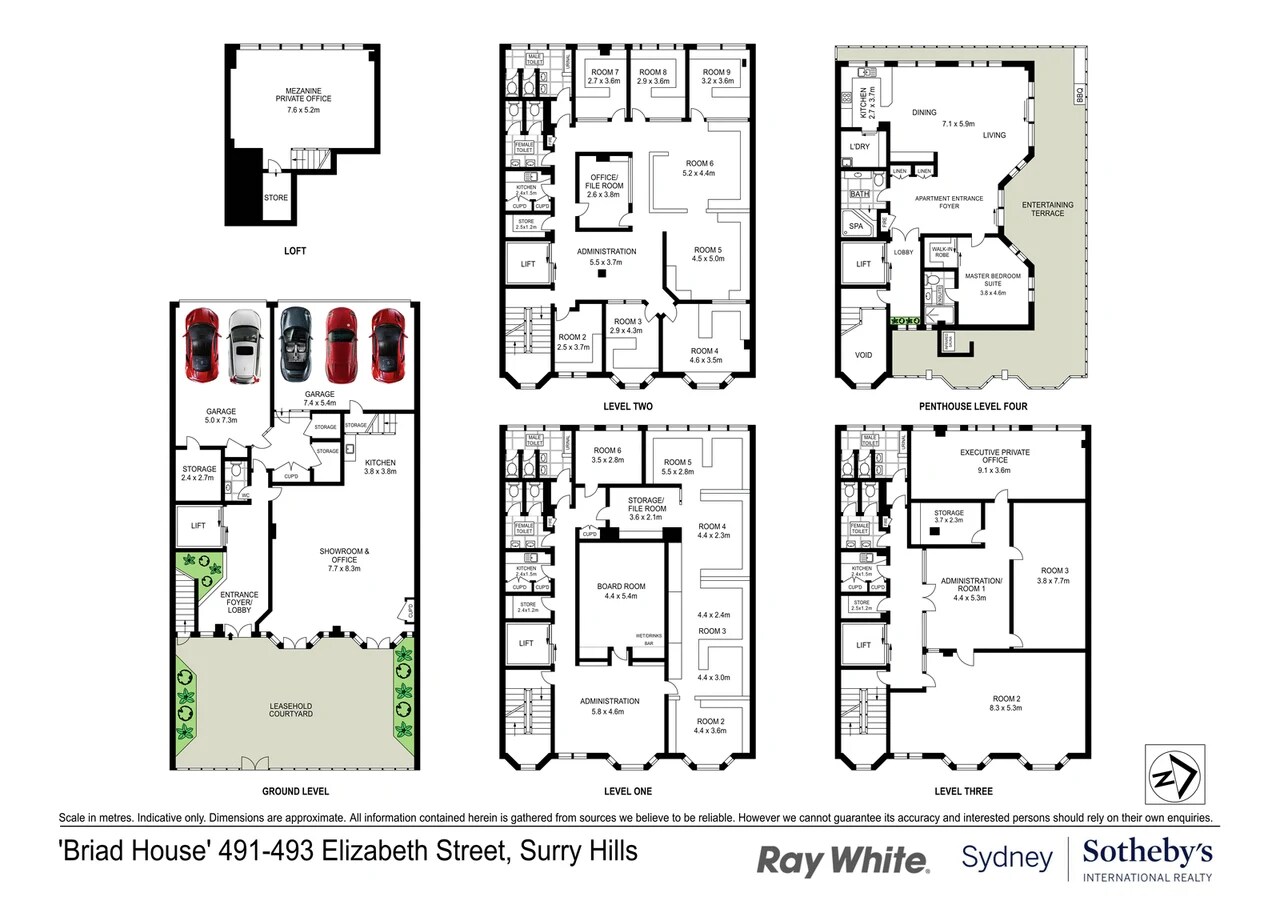 491-493 Elizabeth St, Surry Hills à vendre Plan d’étage- Image 1 de 27
