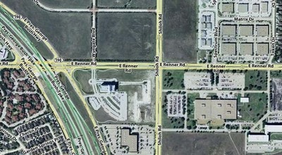 3009 E Renner Rd, Richardson, TX - AERIAL  map view