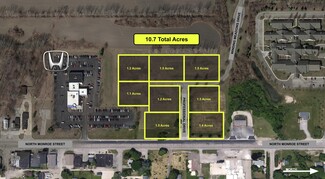 Plus de détails pour 0 N Monroe St, Monroe, MI - Terrain à vendre