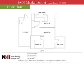 6800-6816 West Chester Pike, Upper Darby, PA for lease Floor Plan- Image 1 of 1
