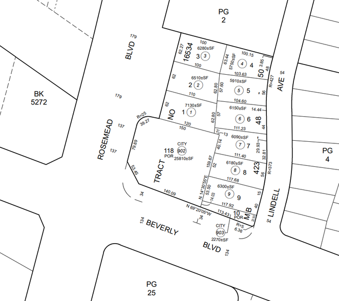 9003 Beverly Rd, Pico Rivera, CA à vendre - Plan cadastral - Image 3 de 3