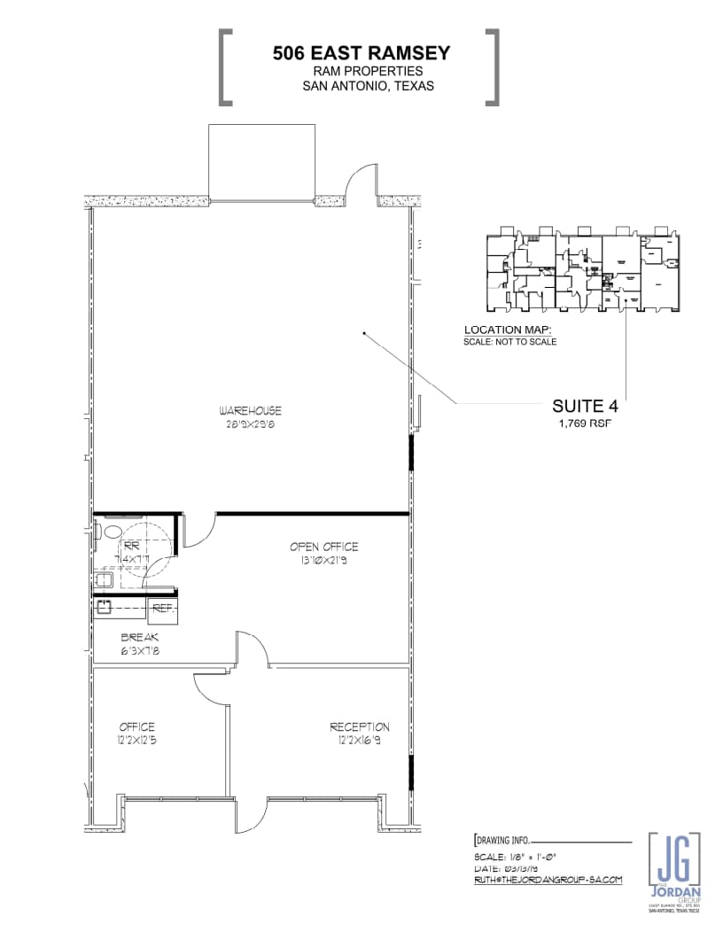 506 E Ramsey Rd, San Antonio, TX for lease Floor Plan- Image 1 of 1