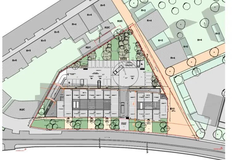 25 Rue Paul Duvivier, Lyon à louer Plan de site- Image 1 de 20
