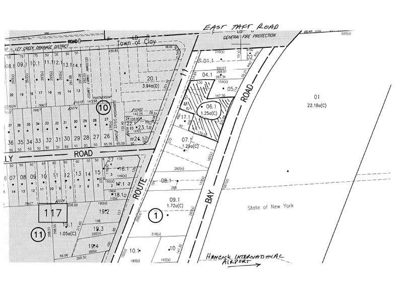 3910 Brewerton Rd, North Syracuse, NY for sale - Plat Map - Image 2 of 3