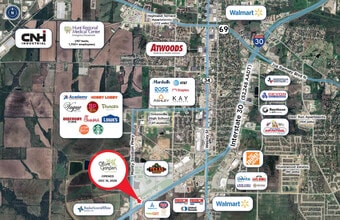 4010 Interstate 30, Caddo Mills, TX - AÉRIEN  Vue de la carte - Image1