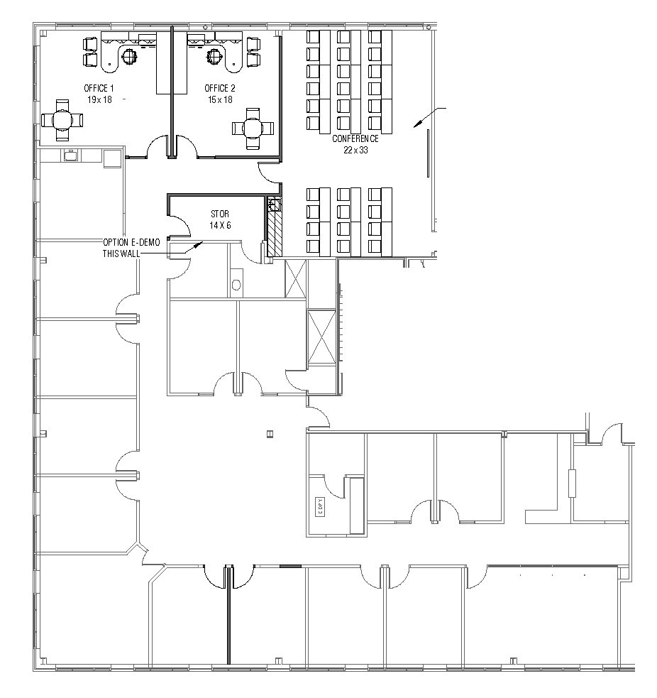 136 Fairview Rd, Mooresville, NC à louer Plan d’étage- Image 1 de 1