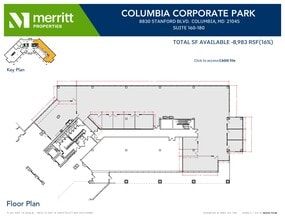 8830 Stanford Blvd, Columbia, MD à louer Plan d’étage- Image 1 de 1