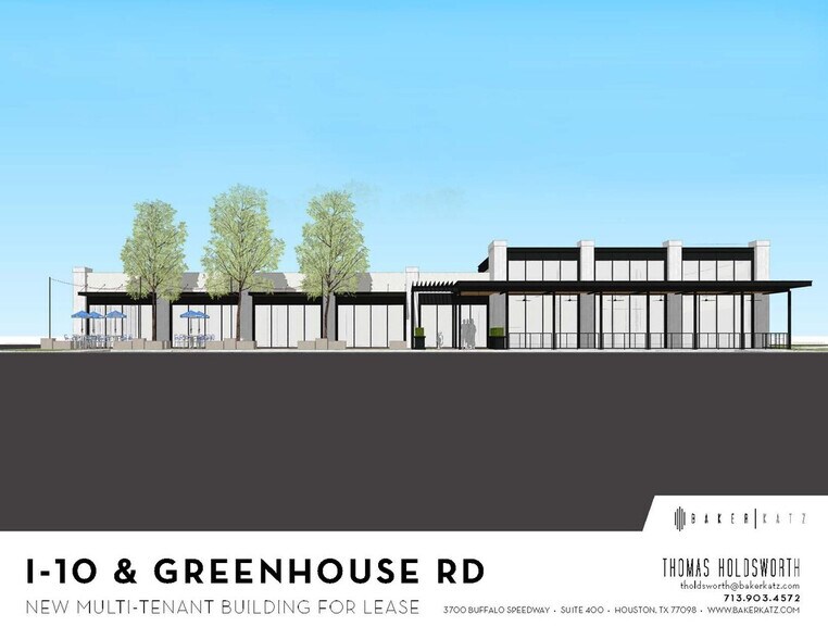 I-10 and Greenhouse Rd, Houston, TX à louer - Photo du bâtiment - Image 1 de 1