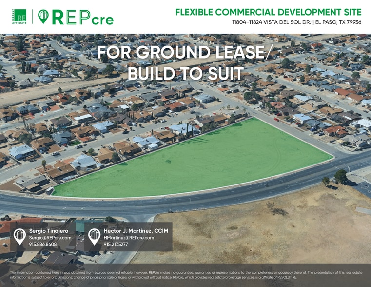 11801 Vista del Sol Dr, El Paso, TX for lease - Building Photo - Image 2 of 8